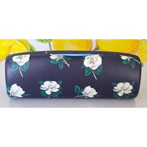 Draper James Navy‎ Floral Hard Shell Glasses Case Eyewear Holder
